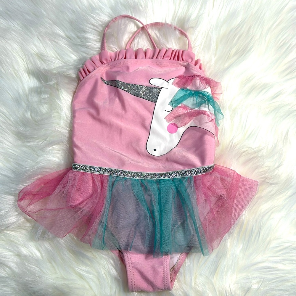 Sol Unicorn Swimsuit 2T